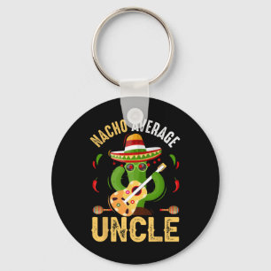Chaveiro Engraçado Nacho Médio Tio Cinco De Mayo Mexicano
