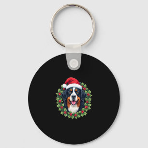 Chaveiro Engraçado Natal Bernese Mountain Dog Topo