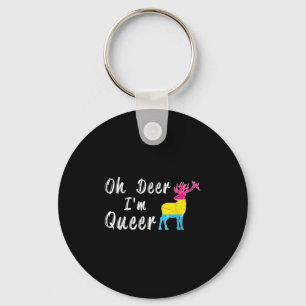 Chaveiro Engraçado Oh Querido Eu Sou Queer Presente Do Mês