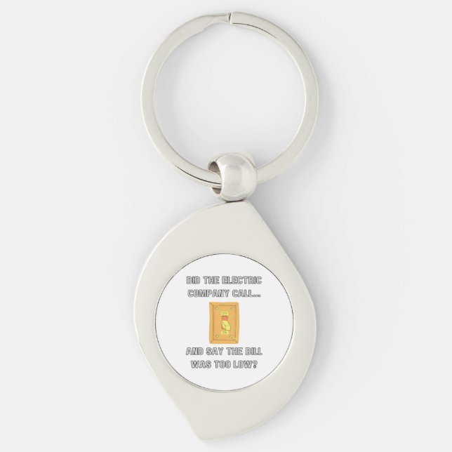 Chaveiro Engraçado Pai Sayings (Frente)
