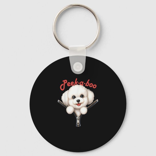 Chaveiro Engraçado - Peekaboo Halloween (Frente)