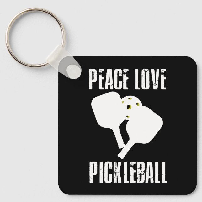 Chaveiro Engraçado Pickleball (Frente)
