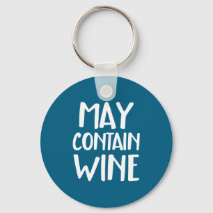 Chaveiro Engraçado Pode Conter Vinho 
