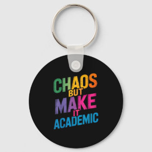 Chaveiro Engraçado Primeiro Dia De Professores Estudantes G