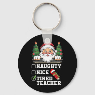 Chaveiro Engraçado Professor travado Feliz Natal de Profess