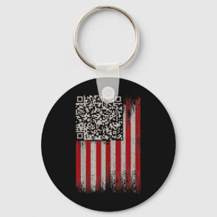 Chaveiro Engraçado Qr Trump Dance Code