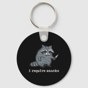 Chaveiro Engraçado Raccoon Eu Preciso De Cachorros Para Hom