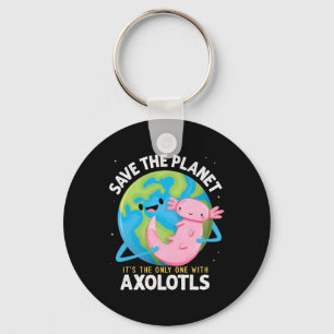 Chaveiro Engraçado Salvar O Planeta Axolotl Boys Professore