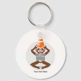 Chaveiro Engraçado Sloth Ser Um Unicórnio