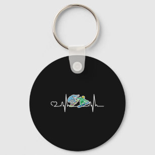 Chaveiro Engraçado Snowboard Graphic Snowboarder Design