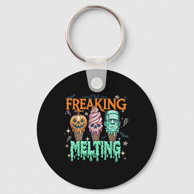 Chaveiro Engraçado Sou Freakin Melting Frankenstein Monster (Frente)