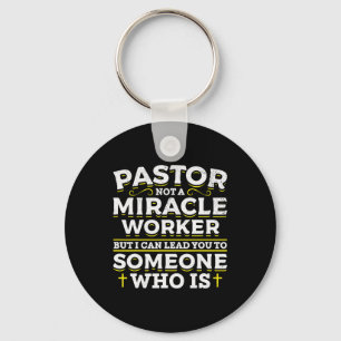 Chaveiro Engraçado, sou pastor, não pastor milagroso, por f
