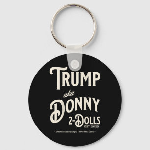 Chaveiro Engraçado Trump Donny Dois Dólares 2 Dólares No Na