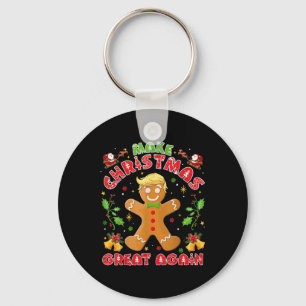 Chaveiro Engraçado Trump Gingerbird Homem faz Excelente de