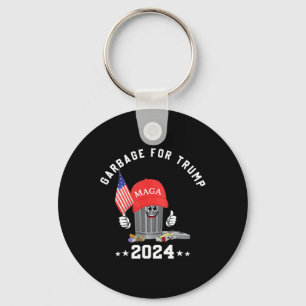 Chaveiro Engraçado Trump Mega Garbage Can Personagem de des