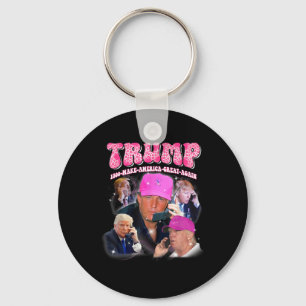 Chaveiro Engraçado Trump Rosa Mentira Mim Ainda Trump 2024 