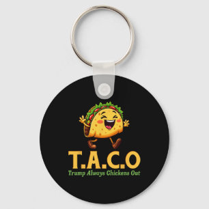 Chaveiro Engraçado Trump Taco Trump Sempre Desiste
