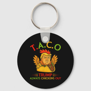 Chaveiro Engraçado Trump Taco Trump Sempre Desiste _6