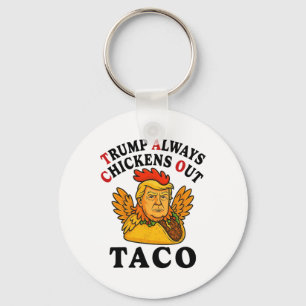 Chaveiro Engraçado Trump Taco Trump Sempre Desiste _7