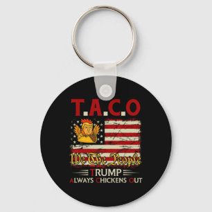 Chaveiro Engraçado Trump Taco Trump Sempre se Apavora _14