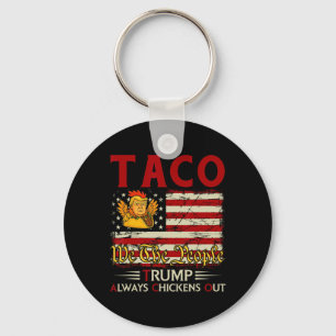 Chaveiro Engraçado Trump Taco Trump Sempre se Apavora 18