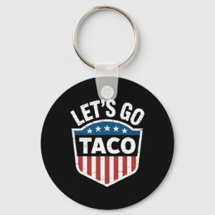 Chaveiro Engraçado Vamos Vai Taco Camisa Vamos Ir Taco Home