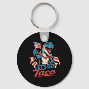 Chaveiro Engraçado Vamos Vai Taco Camisa Vamos Ir Taco Home