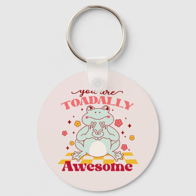 Chaveiro Engraçado, Você É Incrível. (Frente)