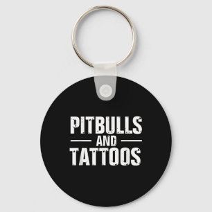Chaveiro Engraçados Pitbulls E Tattoos Trendy Cães Cachorro