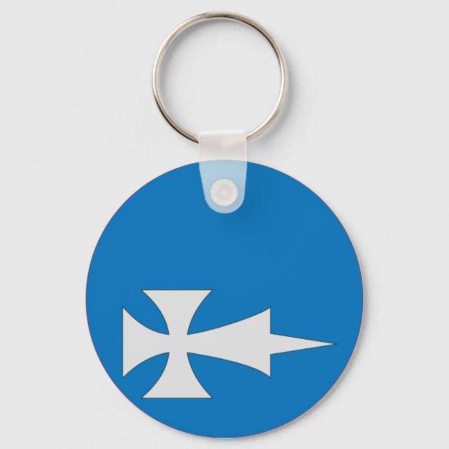 Chaveiro Enseña de Aragón, Cruz de Iñigo Arista (Frente)