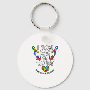 Chaveiro Ensino As Crianças A Falar De Novo Em Terapia Ling