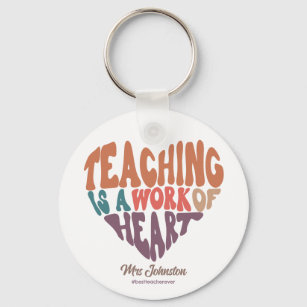 Chaveiro Ensino é uma obra de melhor professor de coração