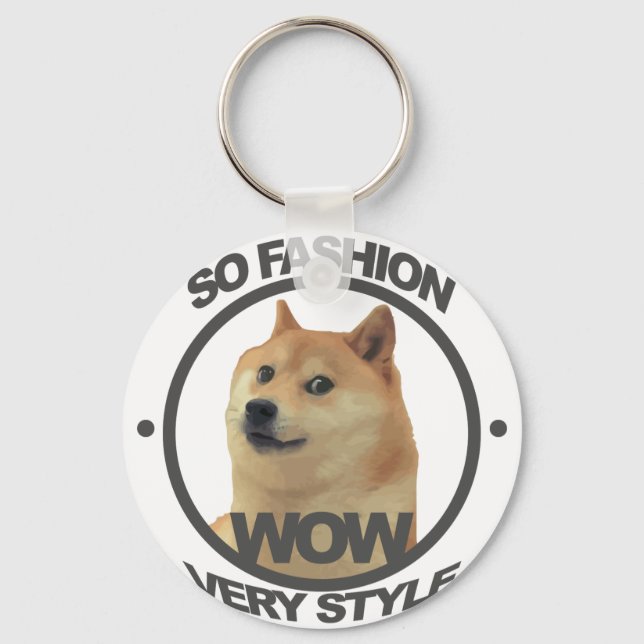 Chaveiro Então Moda, Doge (Frente)