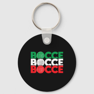 Chaveiro Enthusiasta do Jogo de Bocce - Byll Lawn Bowling B