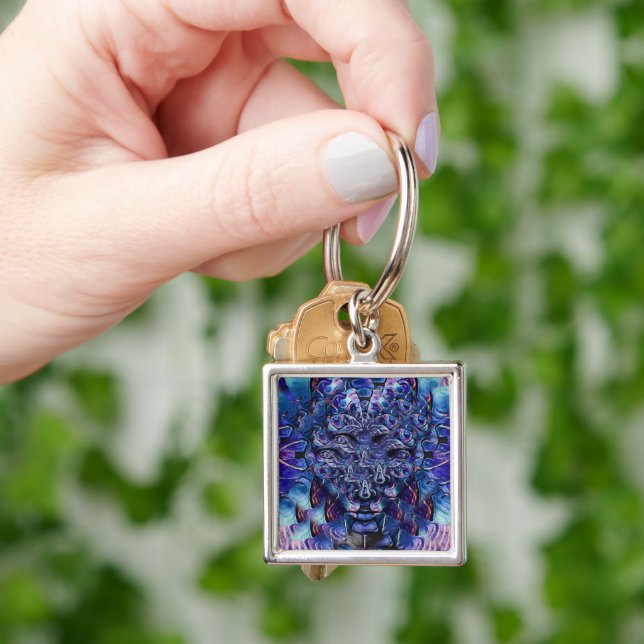 Chaveiro Entidade de olhos virtuais (Mão)