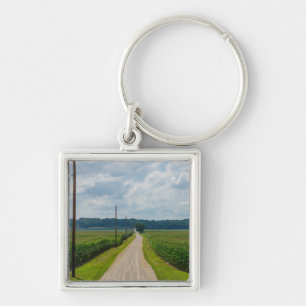 Chaveiro Entre campos de milho