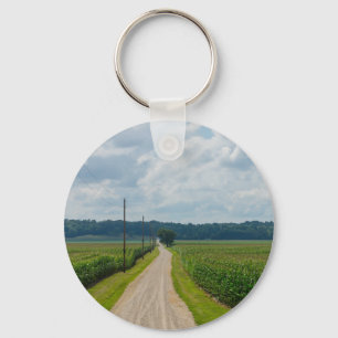 Chaveiro Entre campos de milho