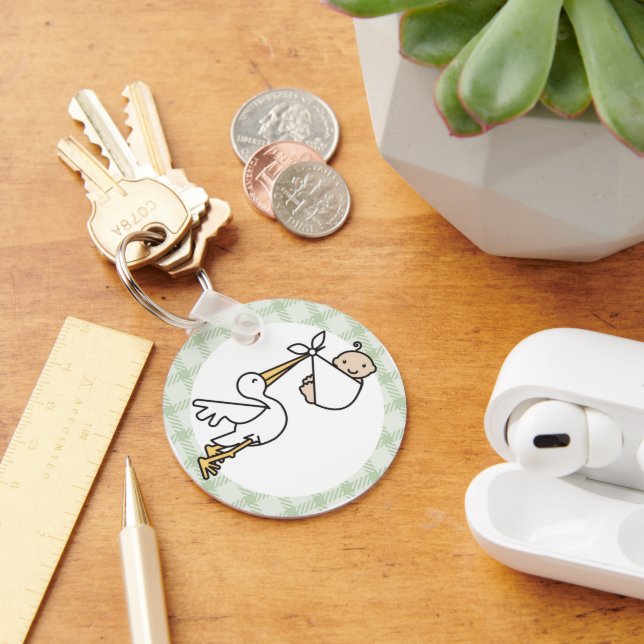 Chaveiro Entrega de Bebês de Stork (Mesa)