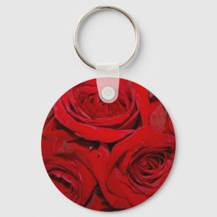 Chaveiro Envolvido nos rosas