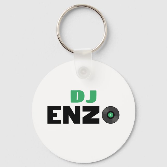 Chaveiro Enzo DJ (Frente)