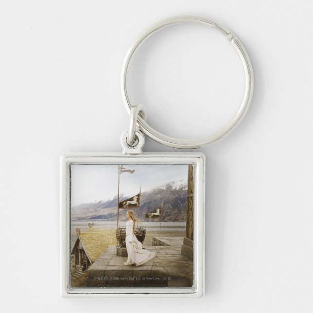 Chaveiro Eowyn sobre o Castelo Steps (Frente)