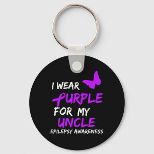 Chaveiro Epilepsia Eu Visto Roxo Para Meu Tio Fita