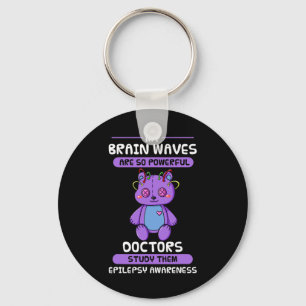 Chaveiro Epilepsia Sensibilização Cérebro Epiléptico Púrpur