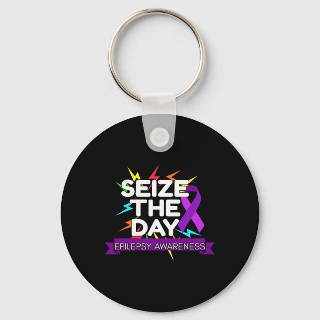 Chaveiro Epilepsy Awareness  (Frente)