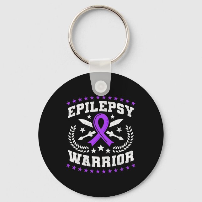 Chaveiro Epilepsy Warrior (Frente)