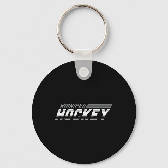 Chaveiro Equipamento de Dia de Jogo do Winnipeg Hockey Blad (Frente)