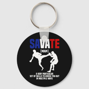 Chaveiro Equipamento de Savate Treinamento de Autodefesa Ar