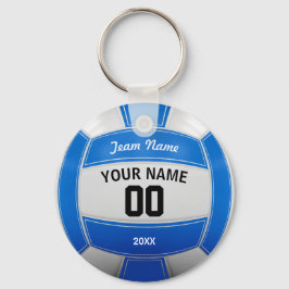 Chaveiro Equipe Azul de Ano do Jogador de Voleibol