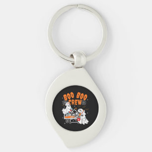 Chaveiro Equipe Boo Boo Enfermeira Fantasma de Halloween