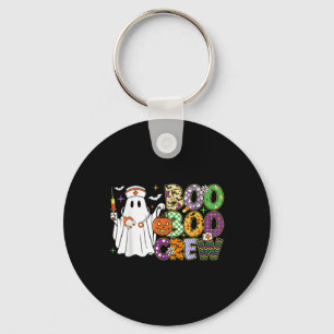 Chaveiro Equipe Boo Boo Enfermeira Fantasma Divertido Abóbo